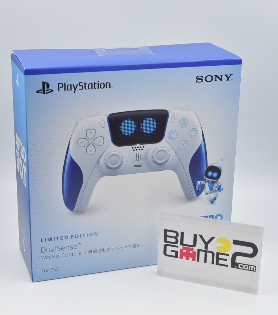 (全新包保養) PS5 Dual Sense 無線手掣 (香港行貨, Astro Bot 宇宙機器人 限定版) DualSense Astro edition PS5手制, 電子遊戲