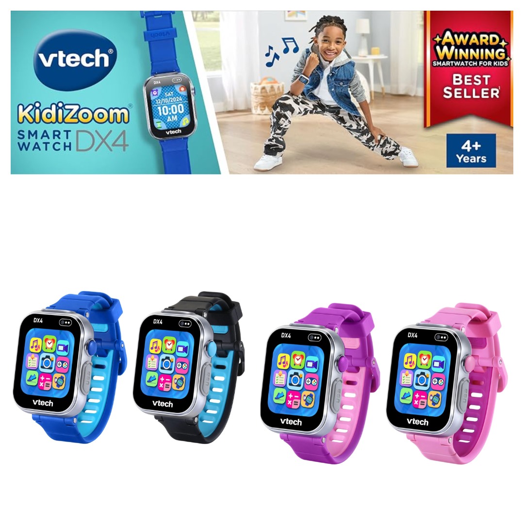 Purple Vtech Kidizoom Smartwatch Dx4 Kidizoom Best Buy Dx4 Vtech