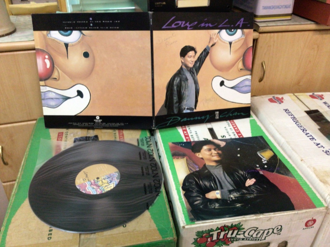 貴重廃盤CDー陳百強/ダニーチャン・1991年「只因愛你」Warner