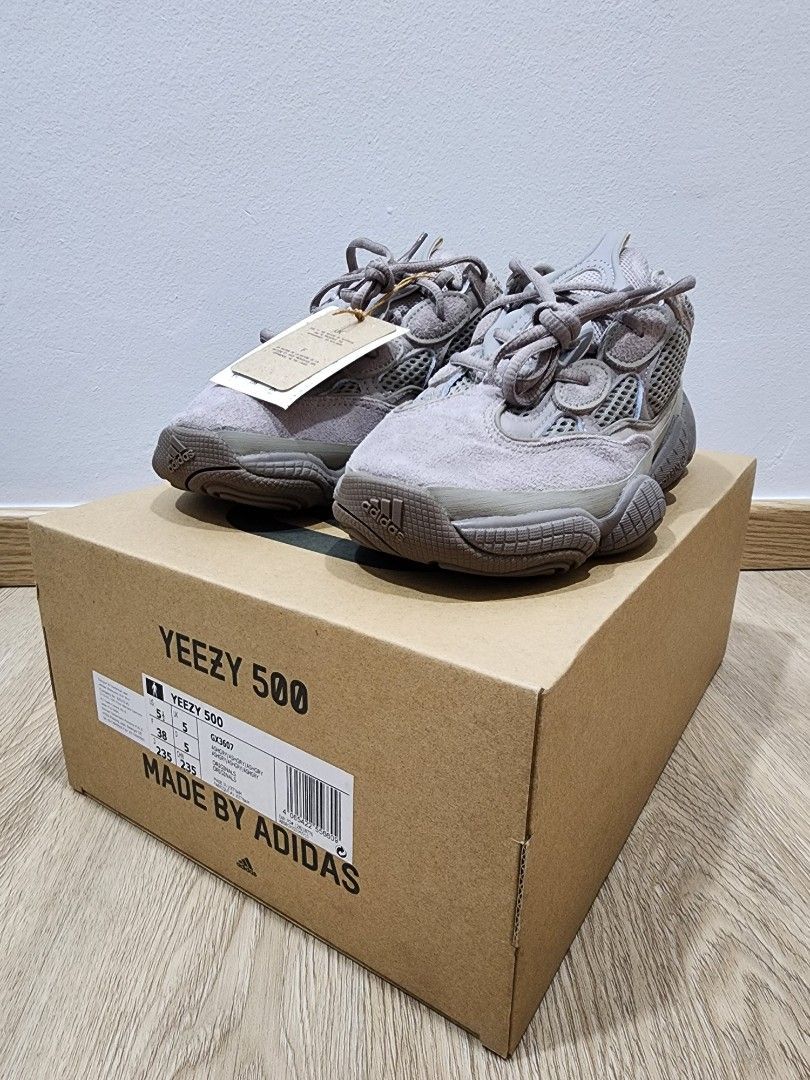 Adidas Yeezy 500 Ash Grey UK5 Luxury Sneakers Footwear on Carousell