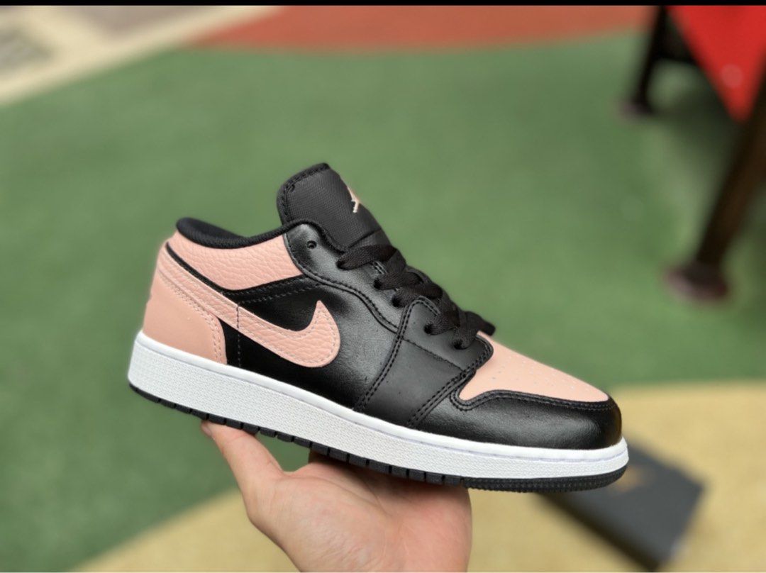 Orange white and black jordan 1 online