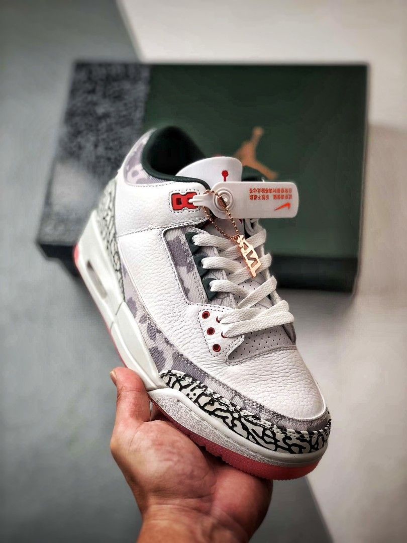 Air Jordan 3 Retro Wings white pink shoes