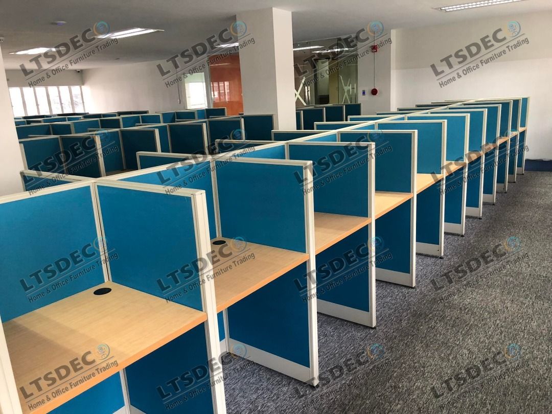 BPO SYSTEM CALL CENTER WORKSTATION TABLE DESK TYPE OFFICE FURNITURE and ...