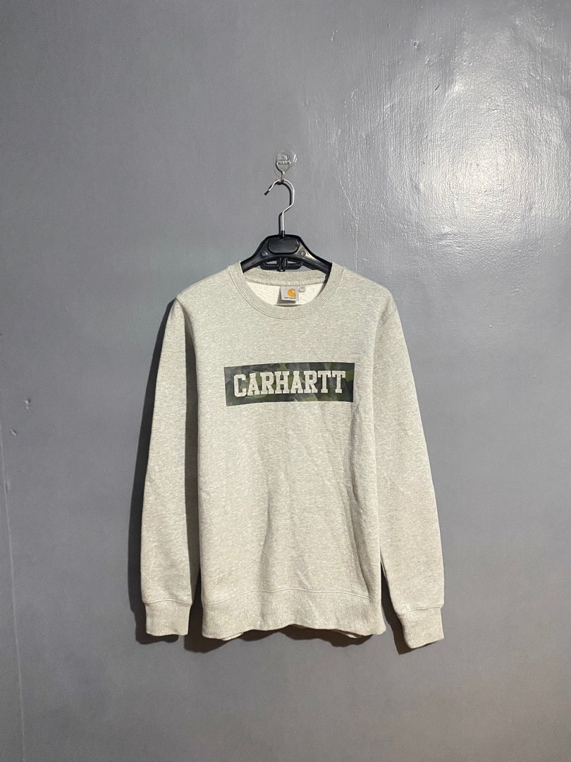 Carhartt Box College Sweater Men s Fashion Coats Jackets and Outerwear on Carousell