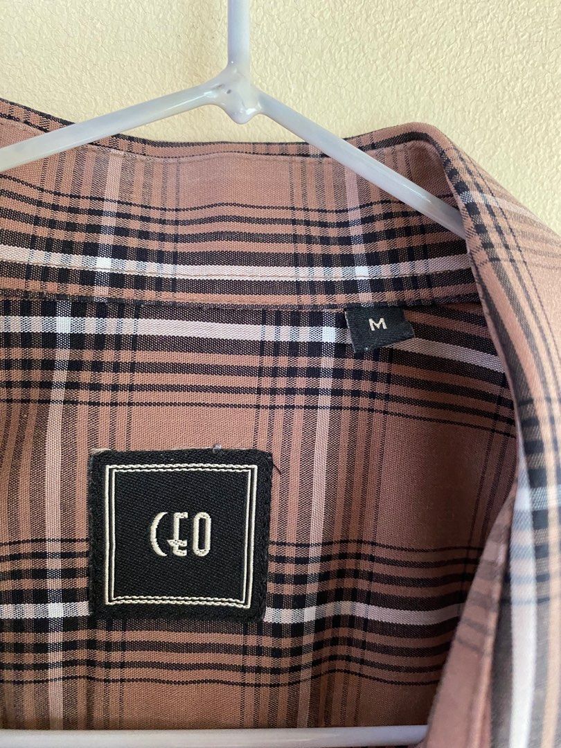 CEO Polo Shirt (Category: Tshirts & Polo Shirts ) located in Quezon City. Submitted by k.closetphp (Listing ID 1324219154, Image 2). Description: Brand: CEO Code: MM-009 Size: Medium Shoulder length: 17 1/2 inches Price: ₱180.