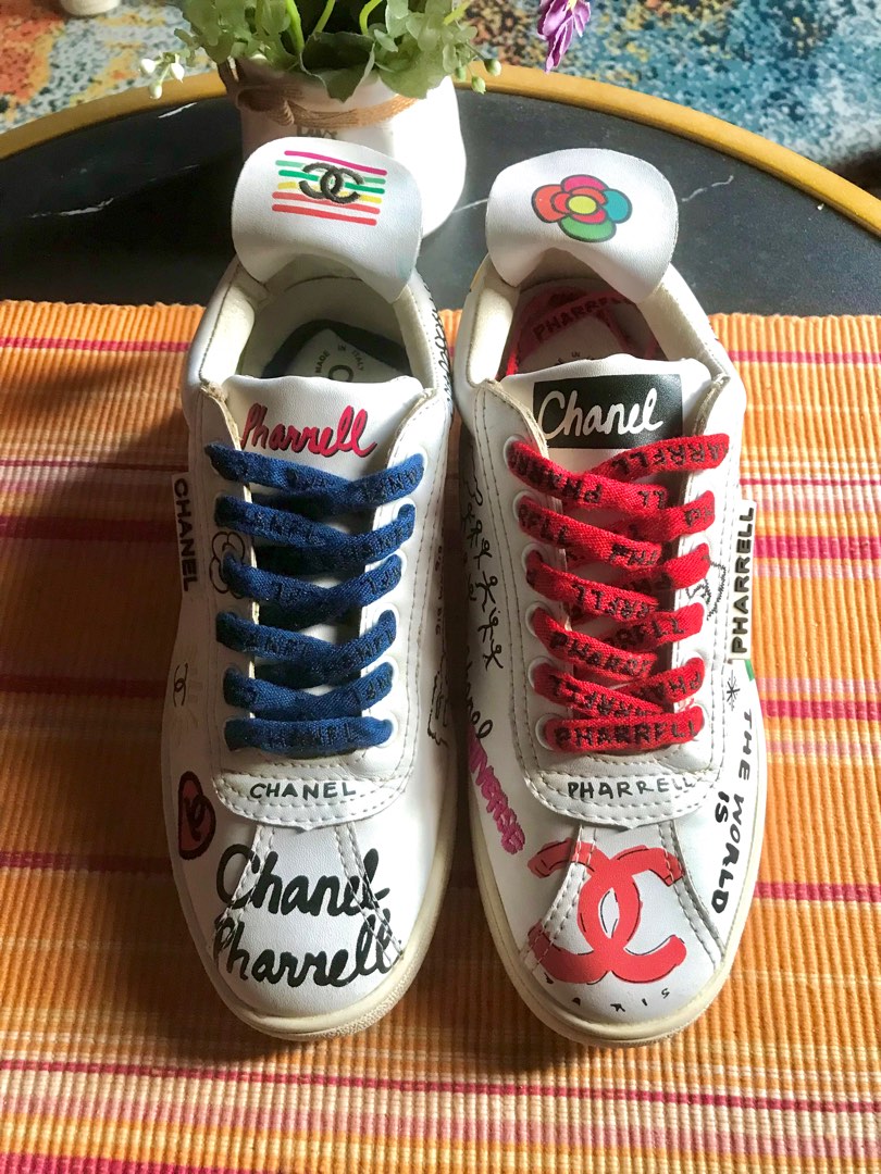 Chanel pharrell sneakers 2019 hot sale