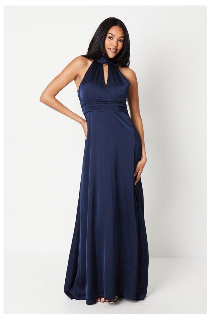 Coast Warehouse uk14 navy halter tie neck maxi Evening Gown, Women's Fashion, Dresses & Sets, Evening dresses & gowns on Carousell Coast Warehouse uk14 navy halter tie neck maxi Evening Gown, Women's Fashion, Dresses & Sets, Evening dresses & gowns on Carousell