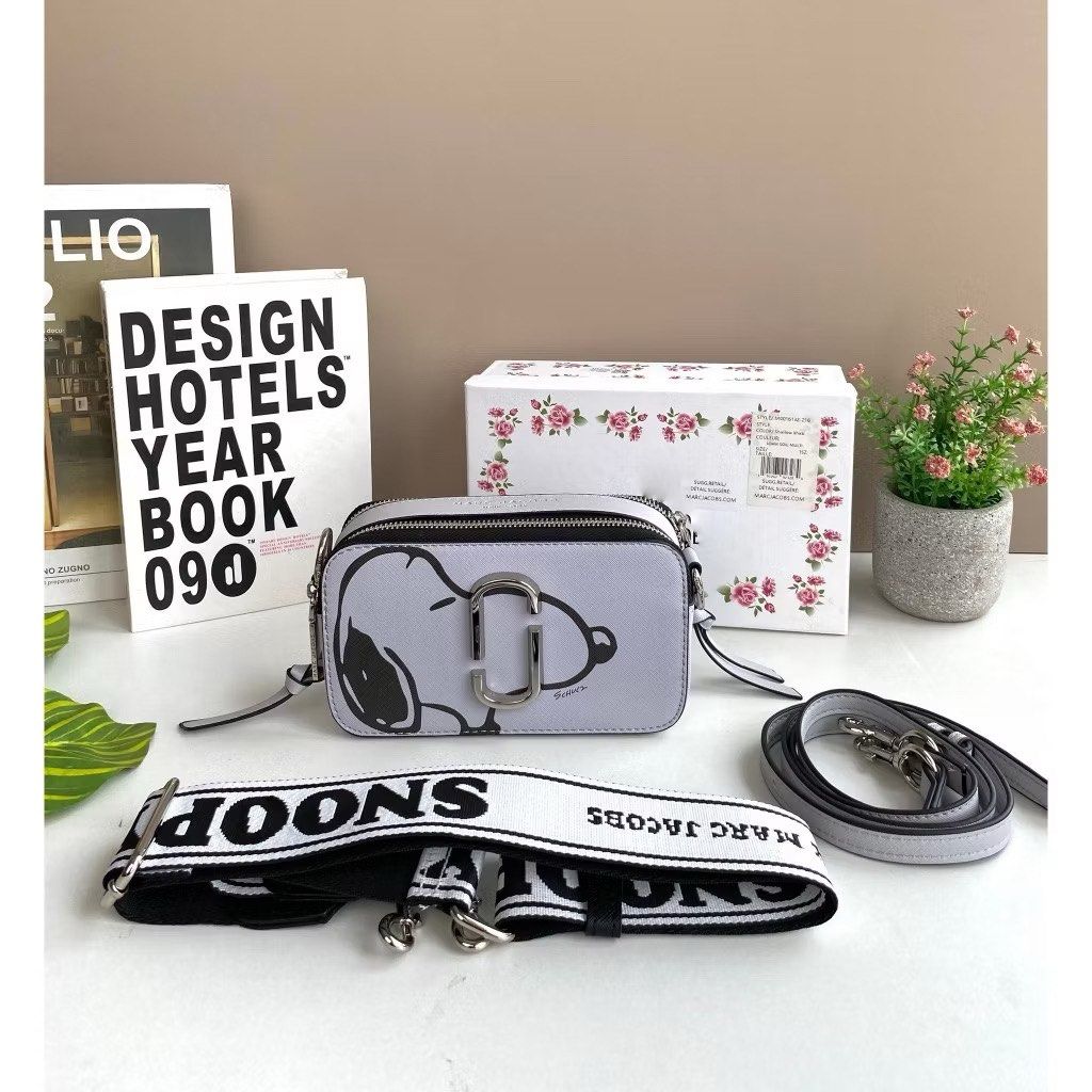 Double sling camera bag, Olshop Fashion, Olshop Wanita di Carousell