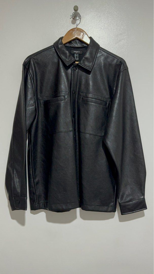 Forever 21 black jacket mens store