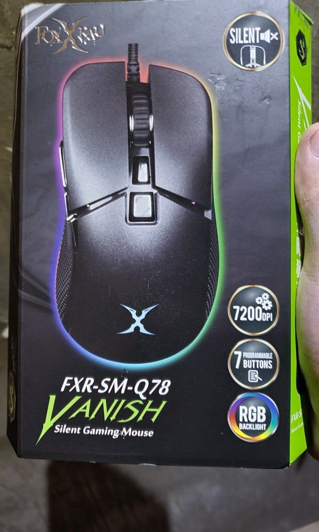 Gaming Mouse (Category: Computer Parts) located in Marikina City. Submitted by gonegonethankyou (Listing ID 1324324385, Image 1). Description: Brand new, 5 days only nagamit around night time lang nagagamit pag uwe galing work, browsing only and 1 hour gaming 7 programmable buttons, Very responsive and Silent Braided Cables May application to adjust the RGB, DPI RFS: Niregaluhan ako ng Logitech Mouse Meet ups around Marikina or LRT Marikina Stati