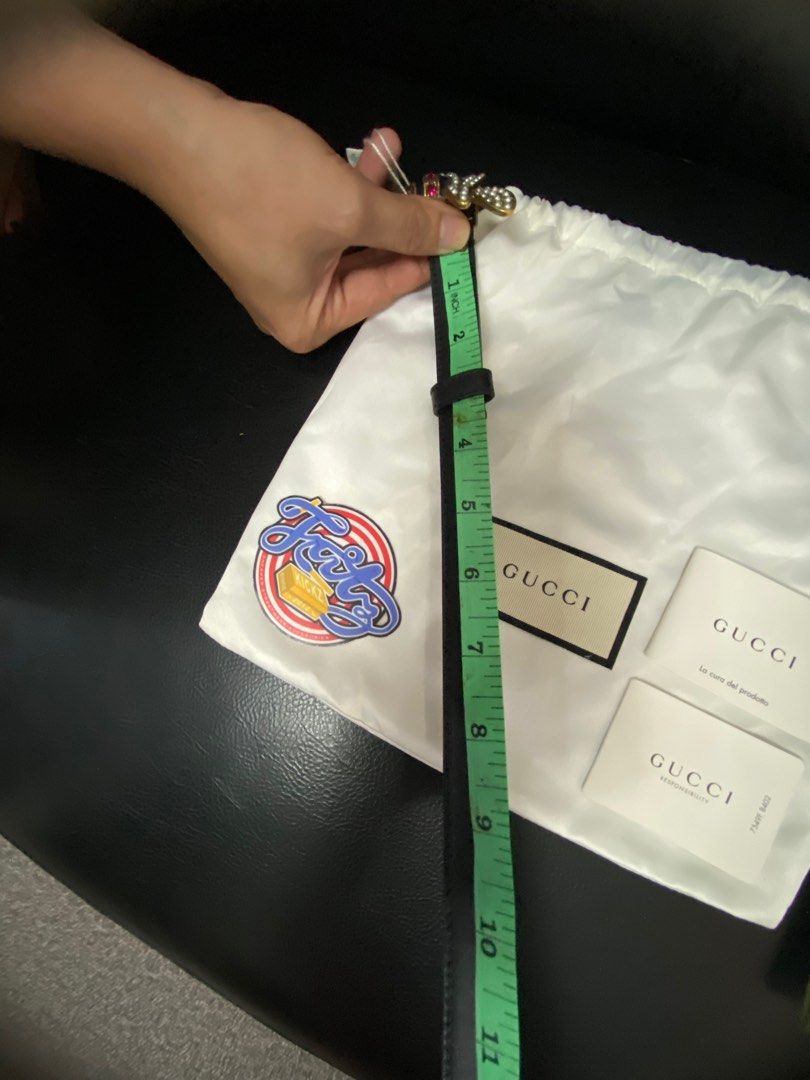 Gucci belt measurements store