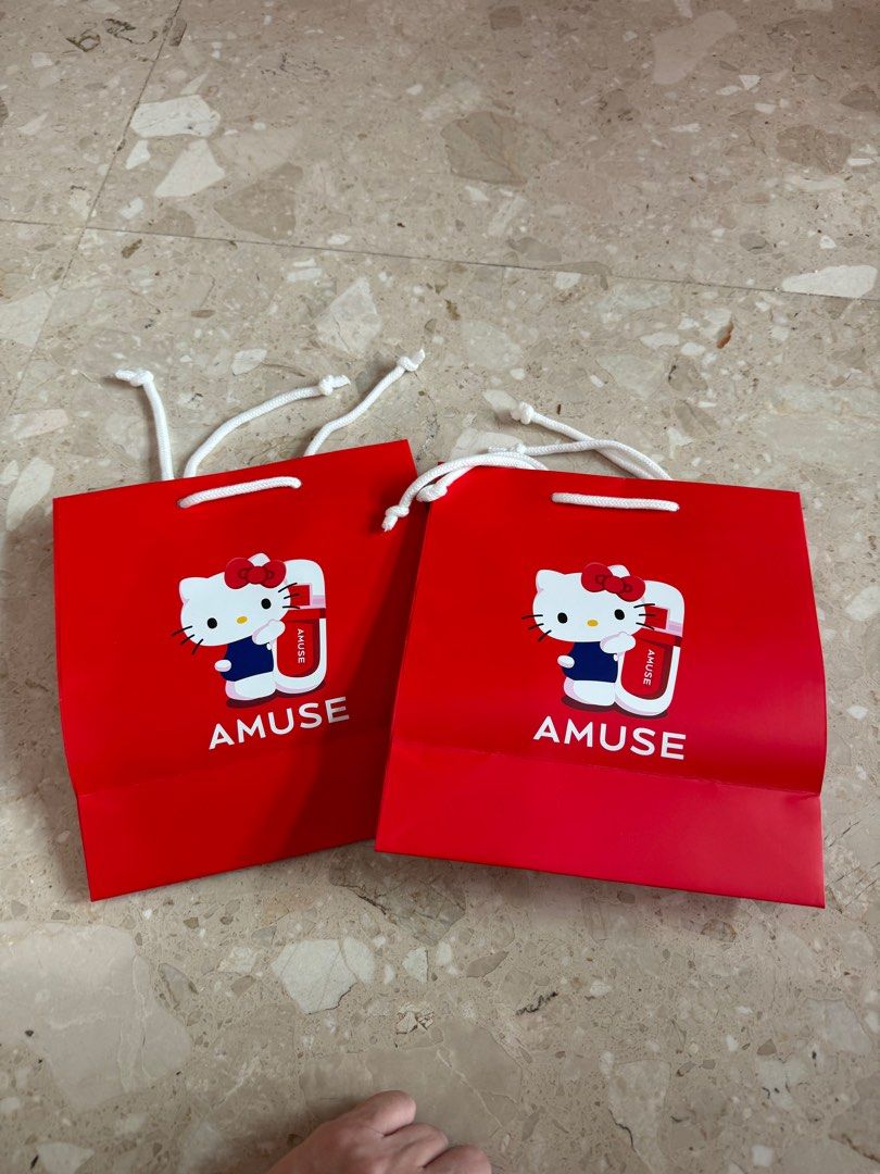Hello Kitty (Category: Stationery & School Supplies) located in Singapore. Submitted by lhd (Listing ID 1324200212, Image 3). Description: Brand New Hello Kitty Paper Bags $5.00 each Grab & Go 50th Anniversary Limited Edition Pick up Cck mrt or AMK Industrial Park 2A Or smart Pac at $3.00 each #Hello Kitty / Paper Bag / Gift Bag .