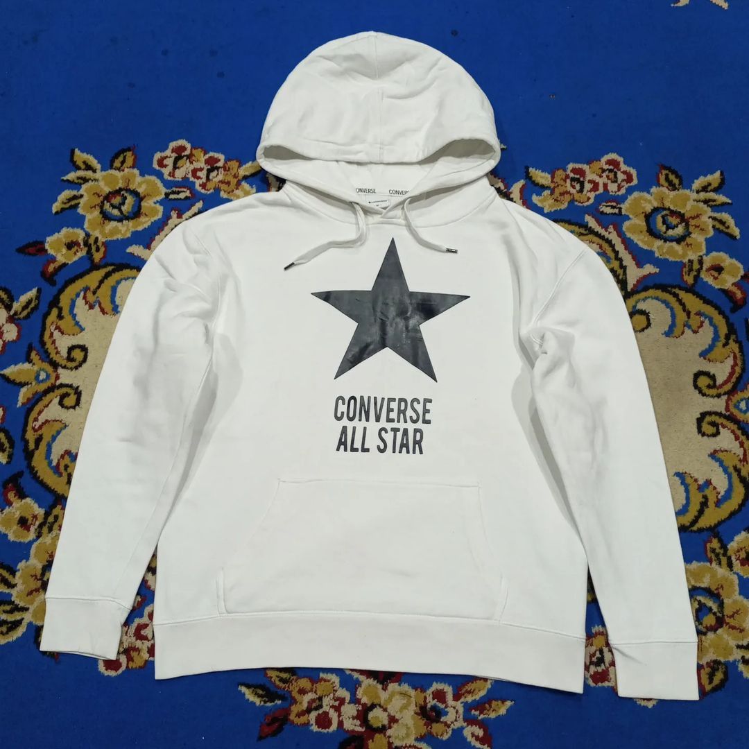 jaket HOODIE CONVERSE pria wanita bagus keren Fesyen Pria Pakaian Baju Luaran di Carousell