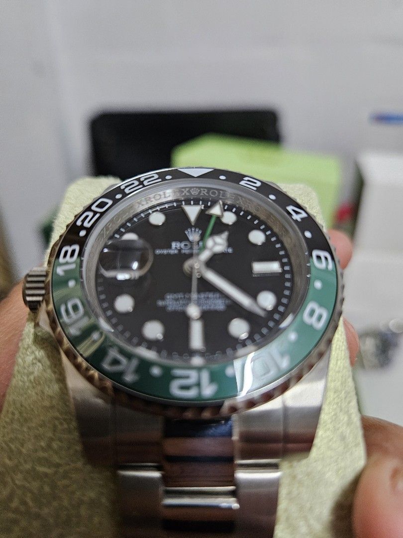 Jam Rolex GMT Sprite, Luxury, Watches on Carousell