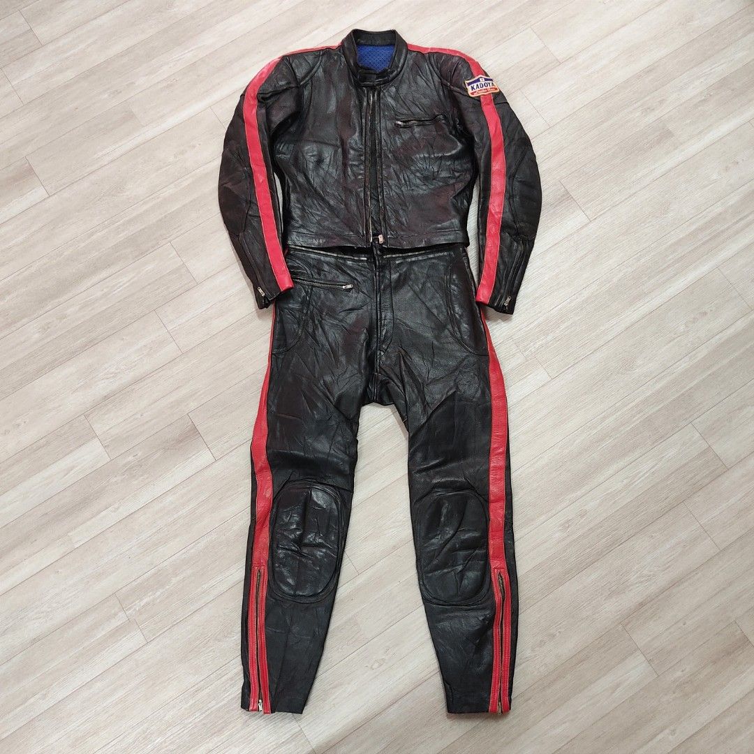 バイクウェア・装備 KADOYA BLACK cow leather overall チャップス バイクウェア｜カドヤ公式オンラインショップ