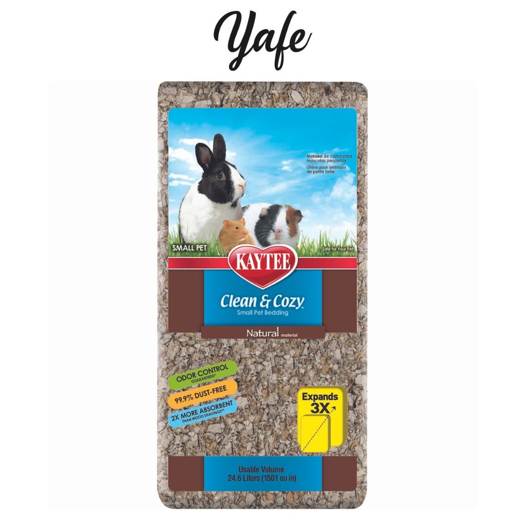 Kaytee Clean Cozy Natural 24.6L Bedding Small Animal Rabbit Hare Bunny Hamster Mouse Chinchilla Hygiene Odour Control Pet Supplies Homes Other Pet Accessories on Carousell