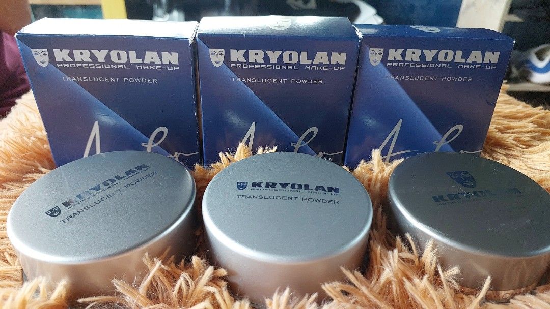 KRYOLAN TRANSLUCENT POWDER (Category: Makeup) located in Antipolo. Submitted by officialtwicebutnice (Listing ID 1324241587, Image 1). Description: Php1,800 each Translucent Powder is a setting powder for full coverage cream and fluid foundations. Developed with a large amount of modified rice starch, the ingredients have been specifically designed to ensure optimal absorption qualities which increase durability on a high-performance level. There