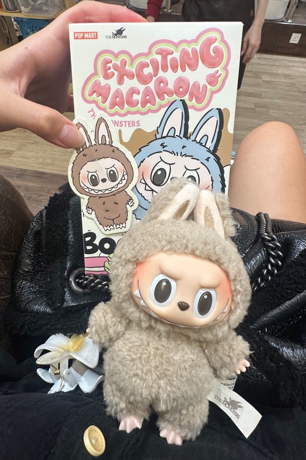 Labubu The Monsters Exciting Macaron Vinyl Face Series