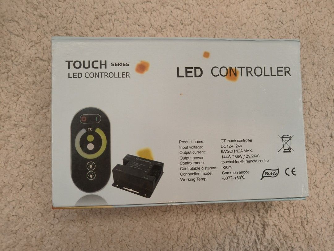 LED controller (Category: Lighting) located in Singapore. Submitted by red_rizal07 (Listing ID 1324301334, Image 3). Description: Brand New. Bought but never used. Self collect..