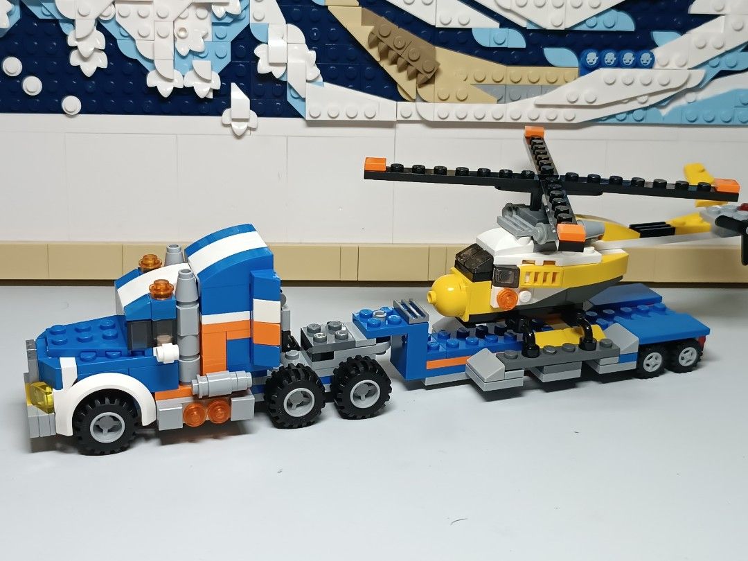 Lego Creator 5765 Transport Truck Hobbies Toys Toys Games on Carousell
