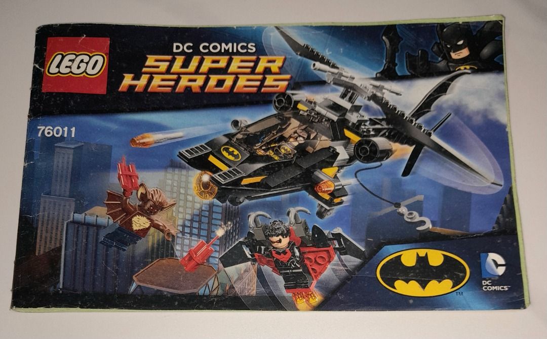 LEGO DC Super Heroes Batman Man Bat Attack 76011 Hobbies Toys Toys Games on Carousell