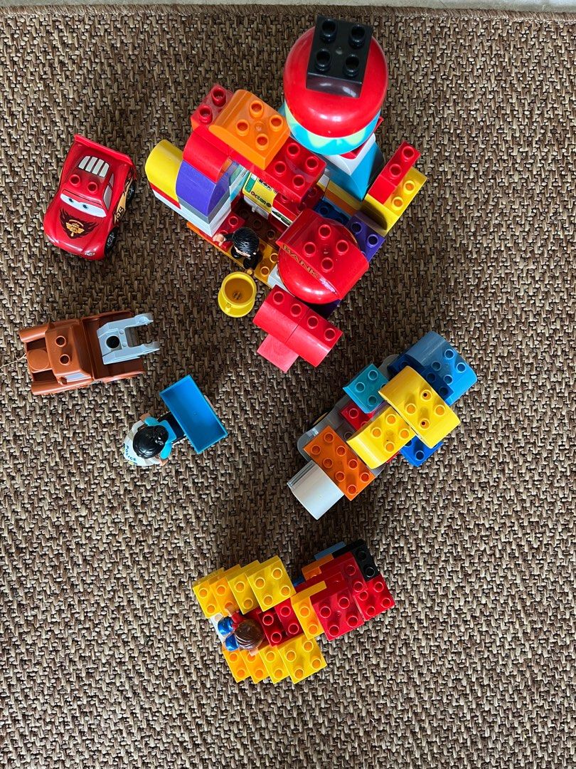 Lego Duplo bank The Robber in front of The Police is stealing the Trophy Hobbies Toys Toys Games on Carousell