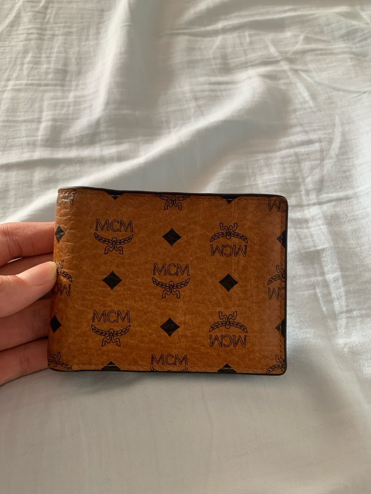 MCM Mens Class Bifold Wallet negotiable Women s Fashion Bags Wallets Wallets Card Holders on Carousell