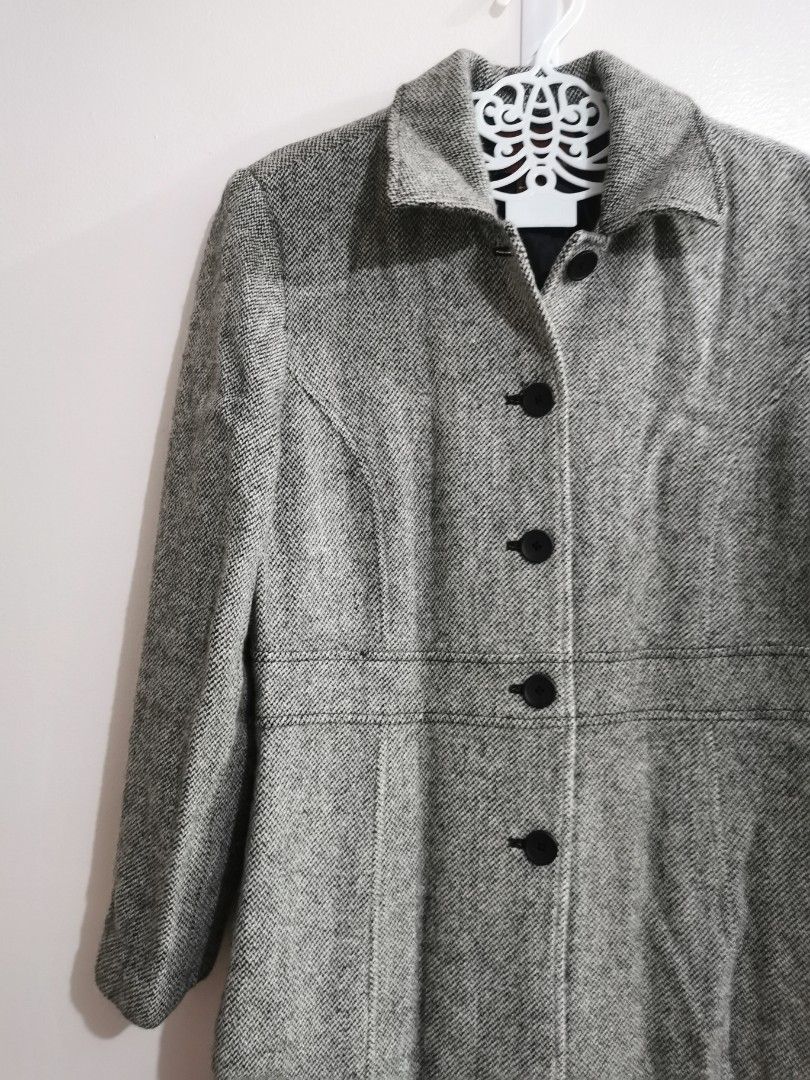 Merona Gray Long Women s Fall Winter Coat