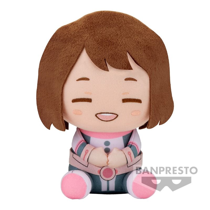 My Hero Academia Bandai Spirits Dekkai Nuigurumi Pofutto Uraraka Ochaco (Category: Figurines & Statues) located in Caloocan City. Submitted by kurisu.xxiv (Listing ID 1324318147, Image 3). Description: Series: Boku no Hero Academia | My Hero Academia 🛒 Uraraka Ochaco 📝 Authentic 📝 Size 200mm|20cm|7.8inches 📝 MIP(Mint in Plastic) 📝 Available on-hand 📝 We'll make sure to send photos prior to shipping out. 📝 This will be carefully packed with