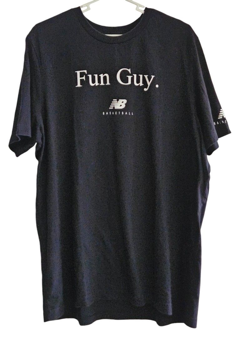 New balance fun guy t shirt shop