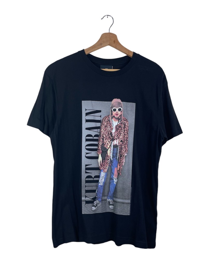 Kurt cobain t shirt h&m cheap