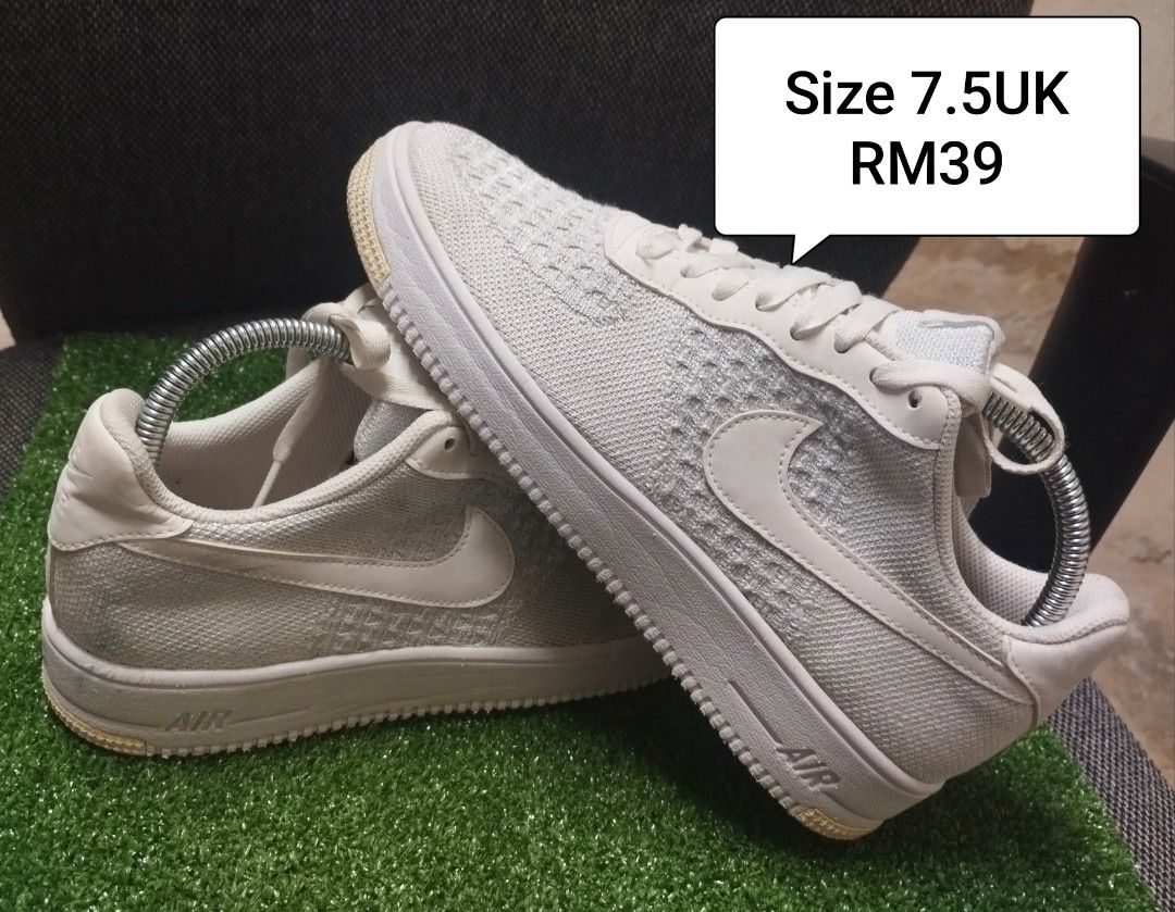 Nike Air Force 1 Flyknit 2.0 White Women s Fashion Footwear Sneakers on Carousell