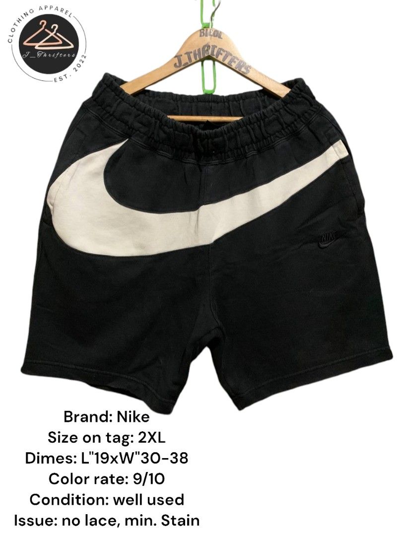 Nike Big Swoosh Short Men s Fashion Bottoms Shorts on Carousell