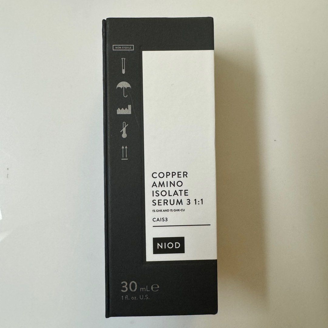 does ghk cu help with dandruff Shop NIOD's New CAIL1% Facial Gel main image 1