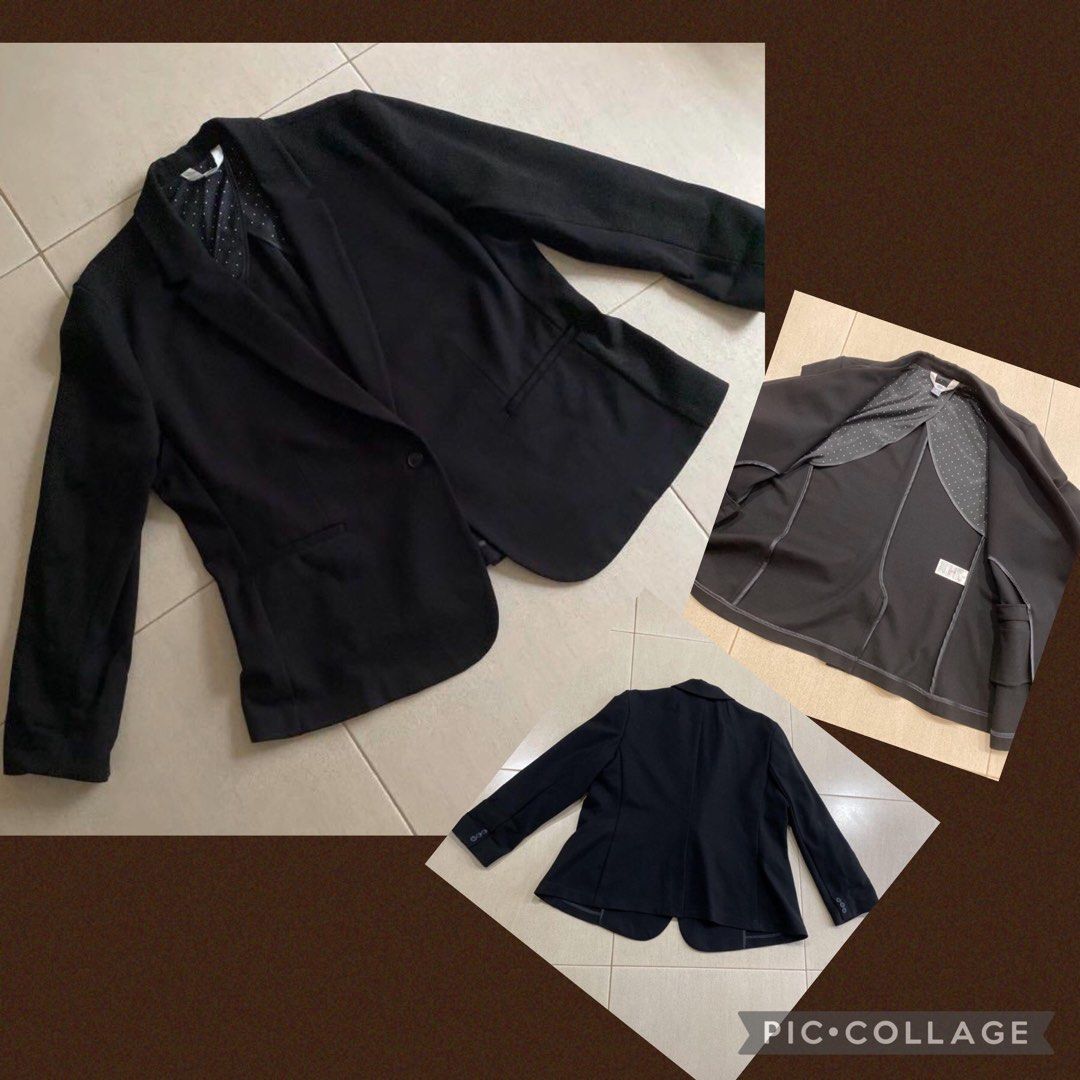 OLD NAVY Black Blazer XXL Women s Fashion Coats Jackets and Outerwear on Carousell