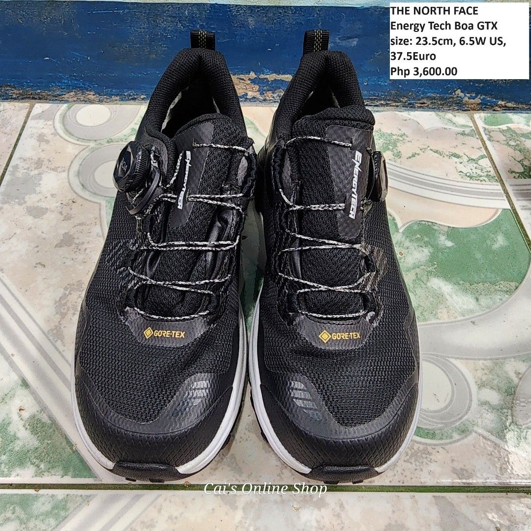 Outdoor Shoes (Category: Sneakers) located in Ligao. Submitted by cai_online_adventure_shop (Listing ID 1316130212, Image 2). Description: all The North Face shoes..original, imported and waterproof.Price posted at each pics...With discounts...Just Message me...