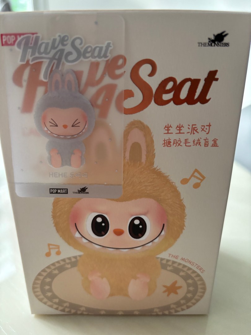 Pop Mart Labubu Have a seat- Mystery Box (6pcs