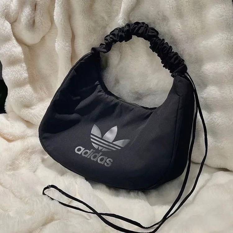 POPULAR] Adidas Shoulder Bag Black 云朵包, Women's Fashion, Bags