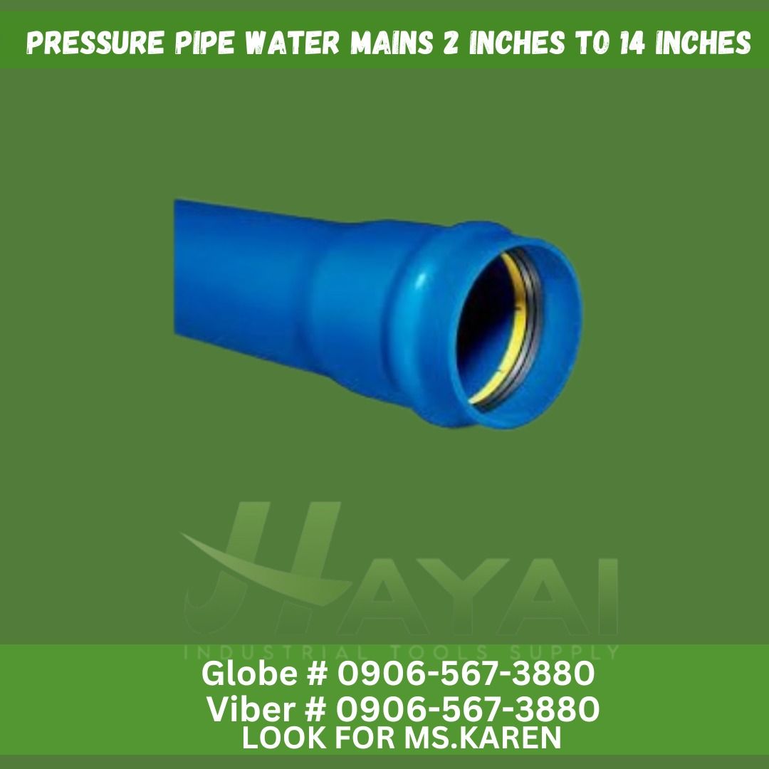 Pressure Pipe Water Mains 2 inches to 14 inches, Commercial ...