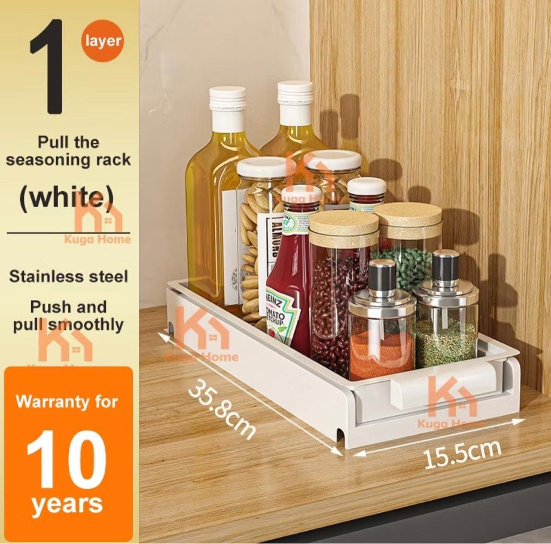 Pull Out Drawer Racking Pull Out Drawer Rack, Furniture & Home Living, Kitchenware & Tableware ...