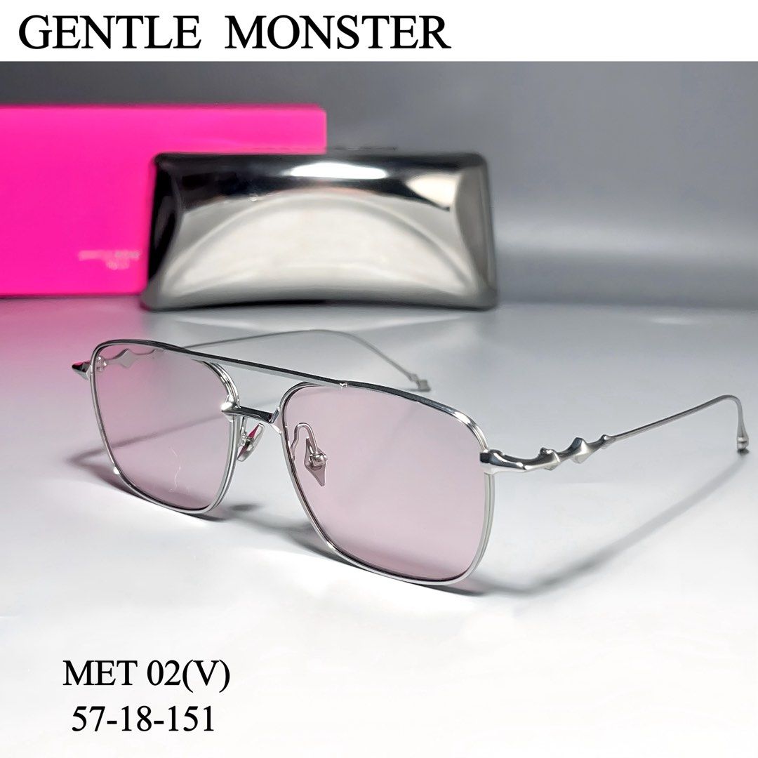 Ready Stock) MET 02(V) | Gentle Monster Unisex Glasses
