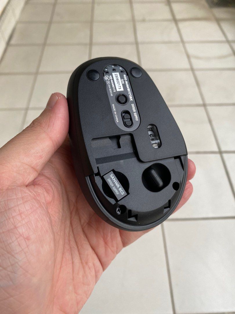 SANWA Japanese wireless mouse multi-device., Computers & Tech, Parts ...