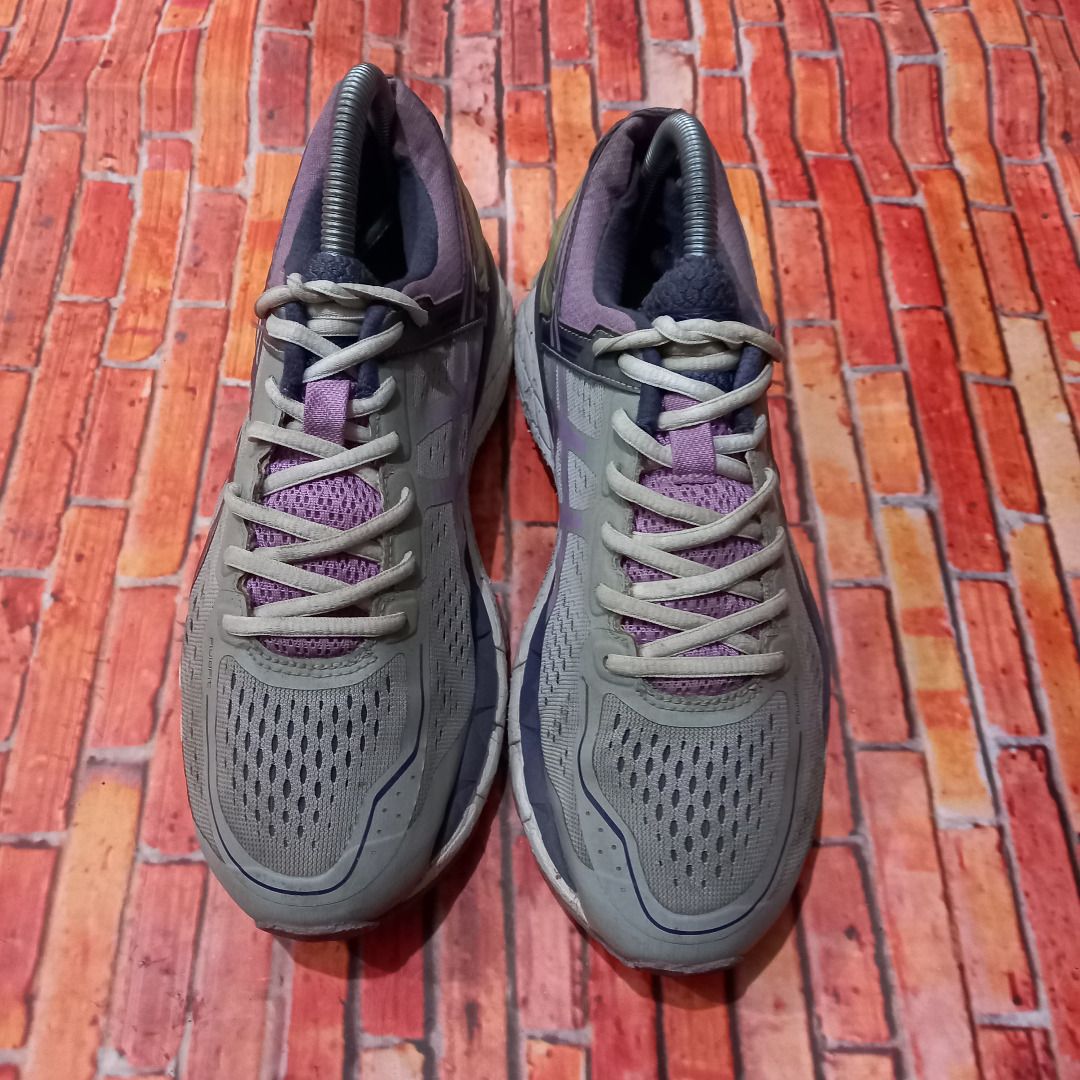 sepatu asics gel kayano 22 purple running 24cm size 38