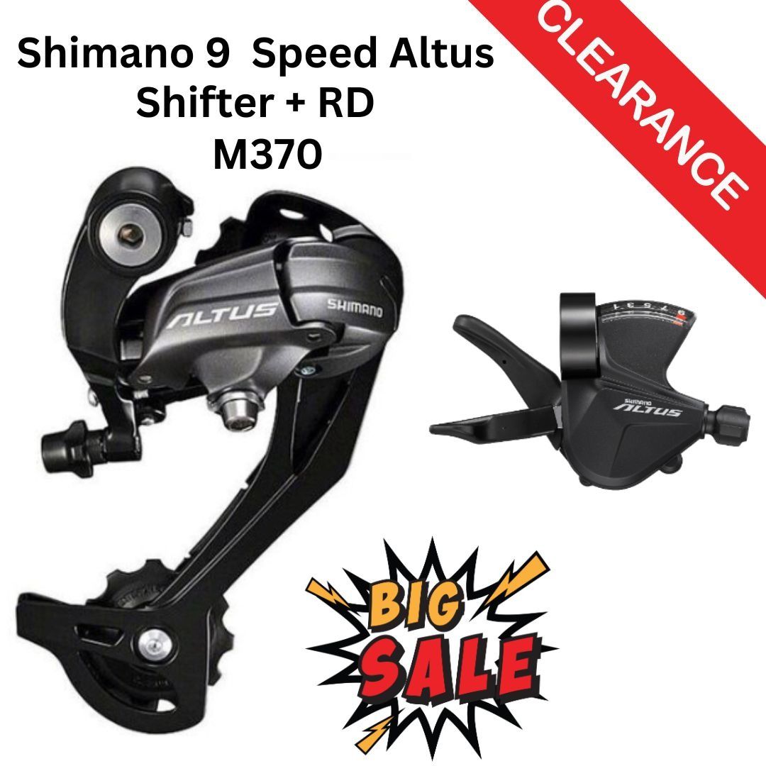 Shimano Altus 9 speed shifter and RD Sports Equipment Bicycles Parts Parts Accessories on Carousell