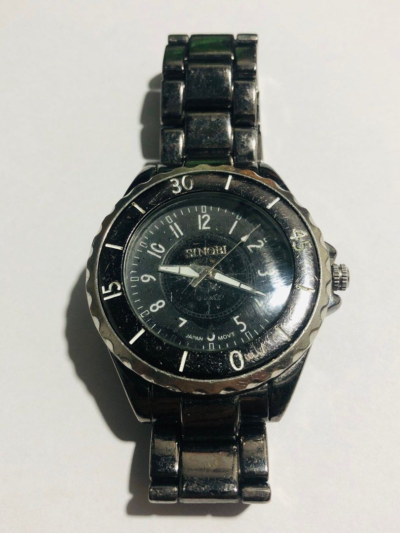 Sinobi Japan Quartz Men s Fashion Watches Accessories Watches on Carousell