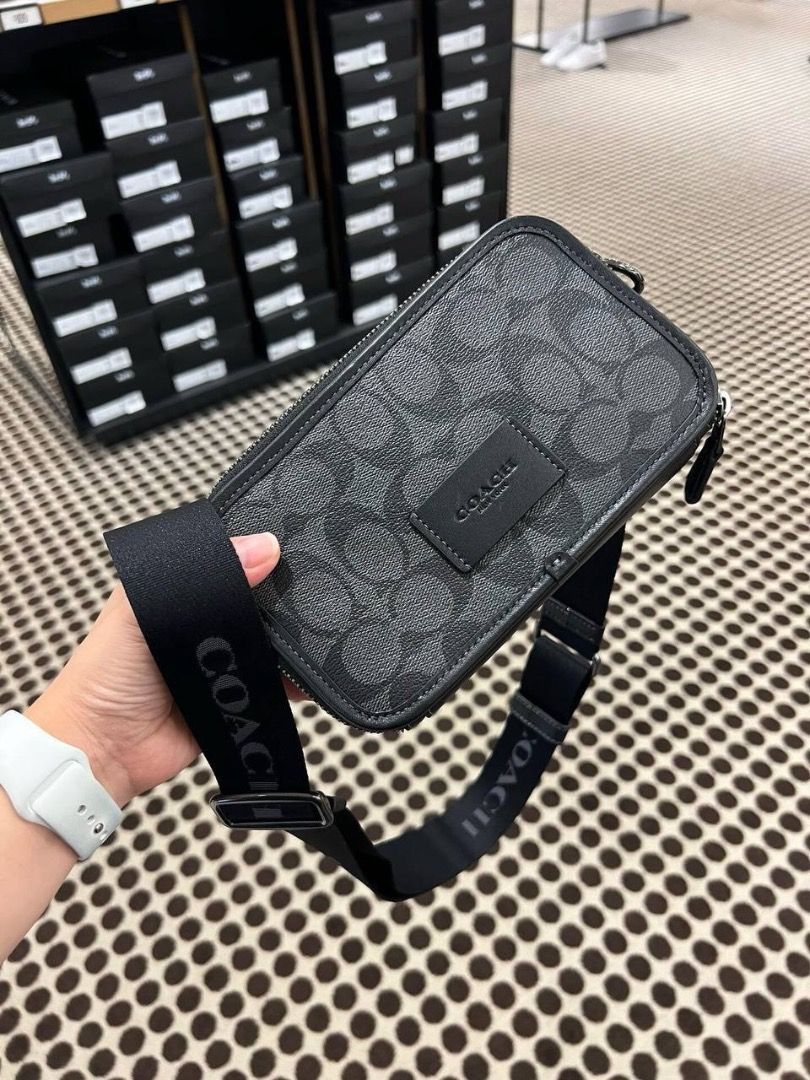 special offer Coach men new mini sling bag trend shoulder bag original messenger bag CoachSlingbag Coachbag Discount5 Coachslingbag CoachDaily Coa