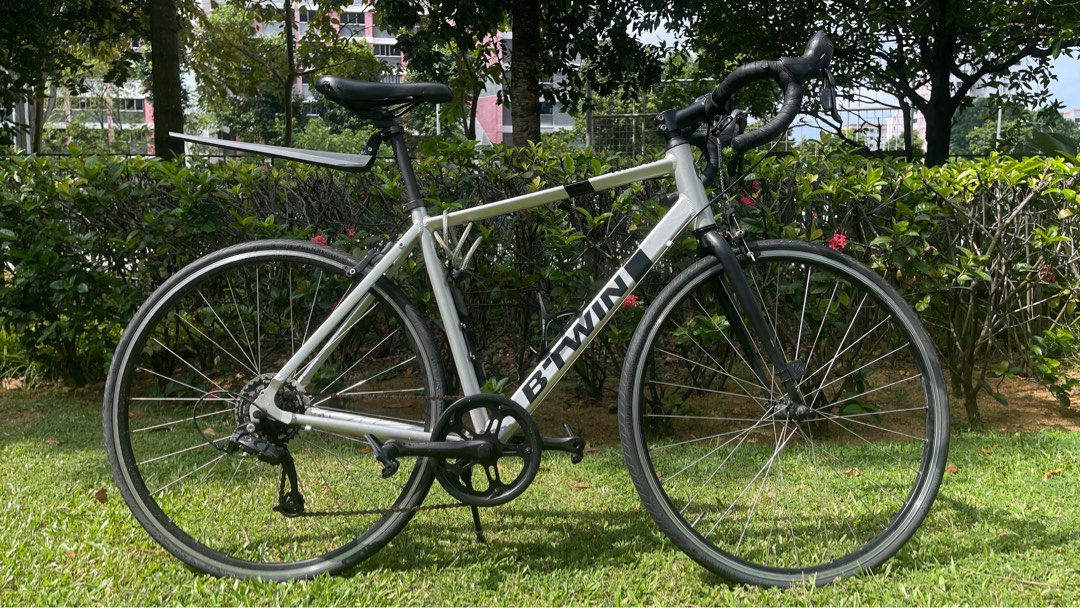 Triban RC100 Drop bar road bike upgraded Sports Equipment Bicycles Parts Bicycles on Carousell