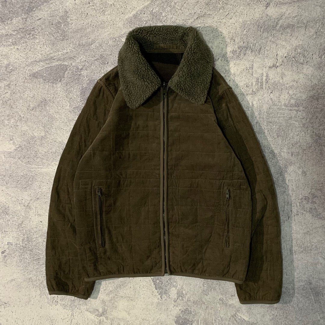 Jaket corduroy uniqlo deals