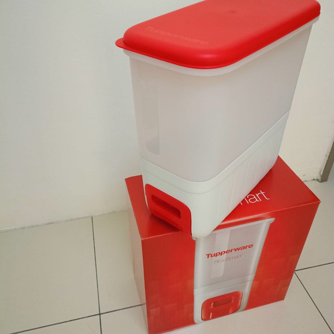 Tupperware Rice dispenser (original), Furniture & Home Living ...