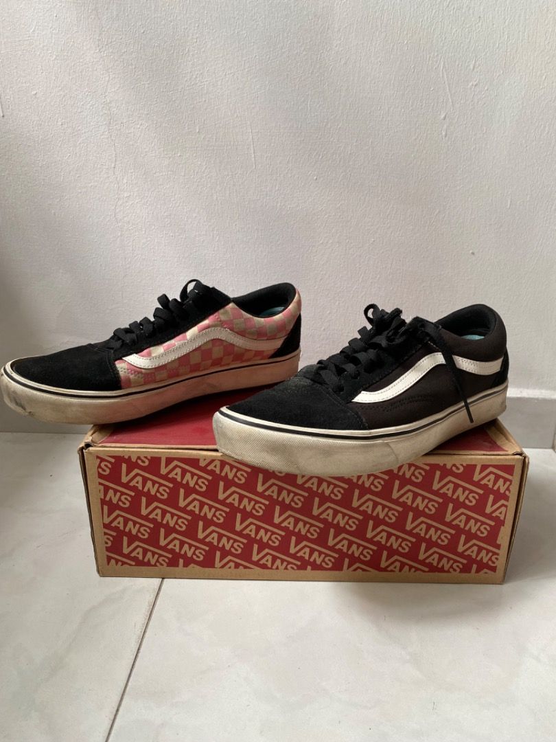 Vans Old Skool Comfycush Split Black Strawberry
